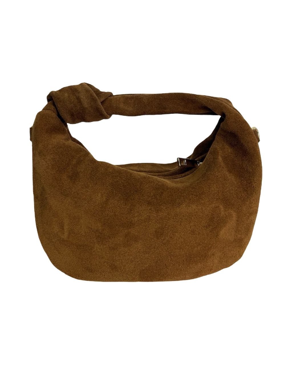 Luxurious Suede &amp; Genuine Leather Bag – Premium Italian Craftsmanship