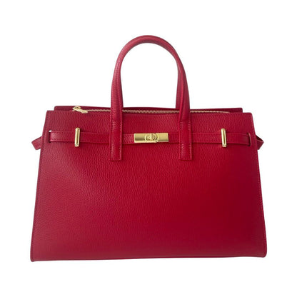 Modex™Luxurious Italian Leather Bag with Signature Lock