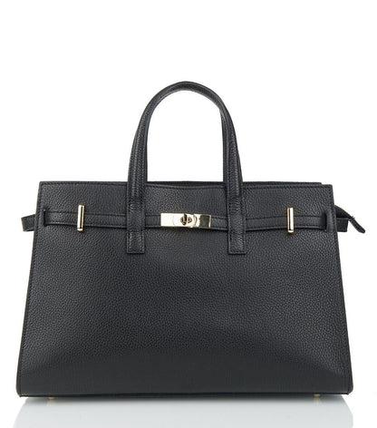 Modex™Luxurious Italian Leather Bag with Signature Lock