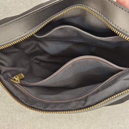 Handwoven Italian Leather & Nylon Shopper Bag by Modex™