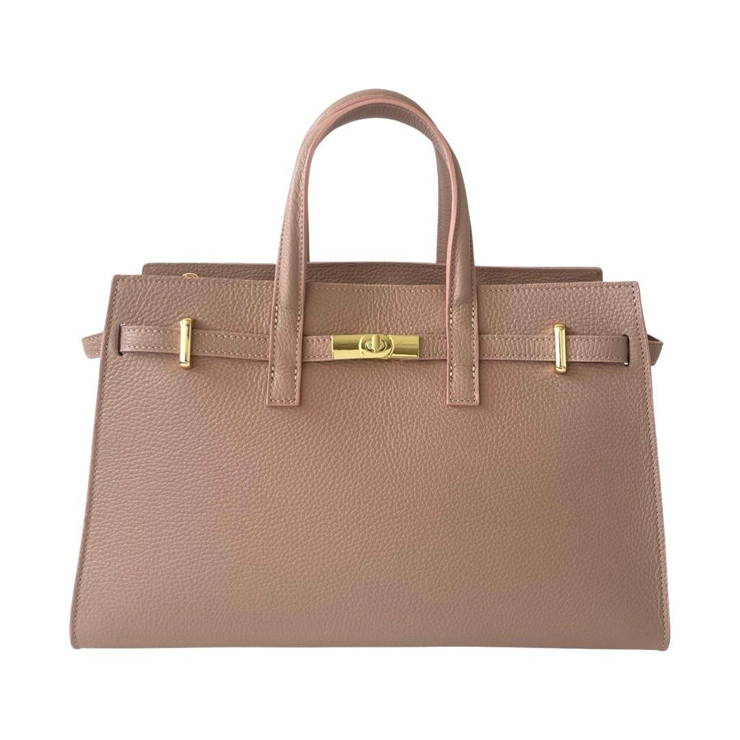 Modex™Luxurious Italian Leather Bag with Signature Lock