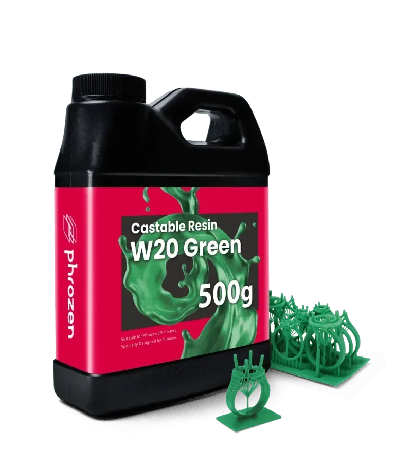 Phrozen Resin Castable W20 – Green (0.5KG)