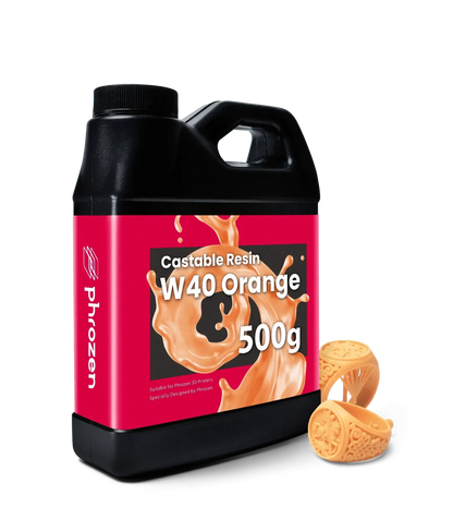 Phrozen Resin Castable W40 – Orange (0.5KG)