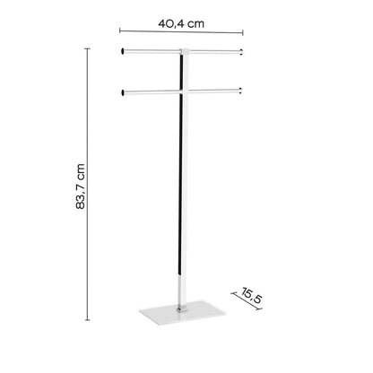 Piantana portasalviette GEDY linea Raimbow a 4 bracci colore Bianco