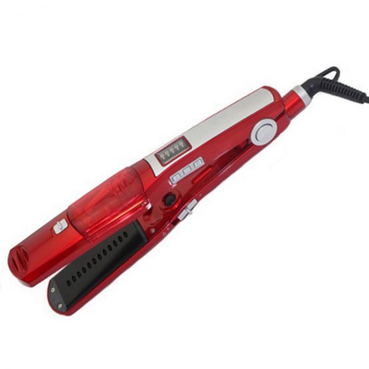 Professioneller Dampf-Haarglätter, Keramik, glättend, Ionen, 200°C