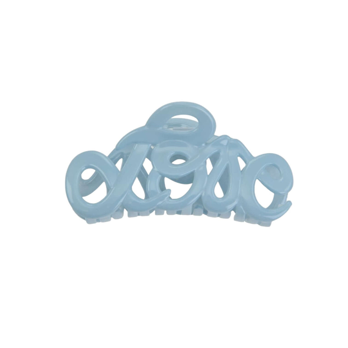 Pinza Capelli Love claw Blu