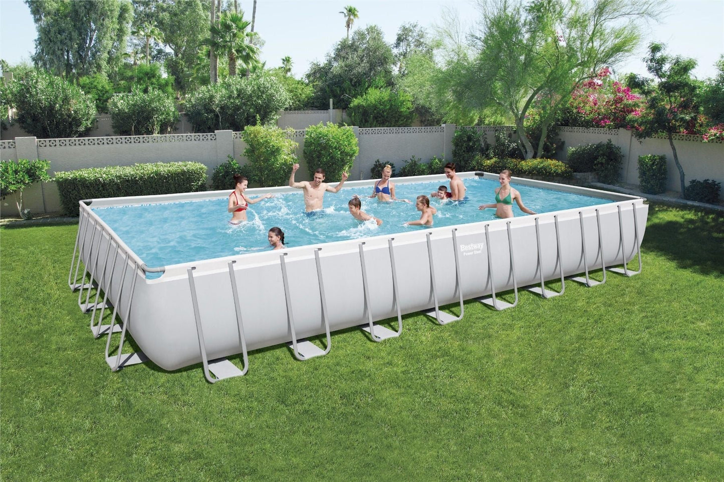 Piscina fuori terra Bestway 56623  Power Steel 956x488x132cm in pvc