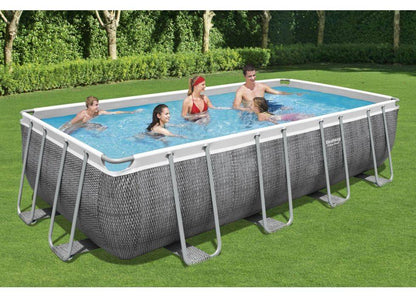 Piscina fuori terra Bestway 56998 Power Steel RATTAN 549 x 274 x 122 cm