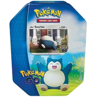 Pokemon Tin: "Pokemon Go" Schwert & Schild TCG Pikachu Relaxo Kollektion (Zufällig)