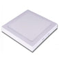 Outdoor LED Ceiling Light Square Panel Spotlight | 18W Natural White 4000K
