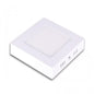 Outdoor Ceiling Light LED Spotlight Square Panel 12Cm | 6W Cool White 6500K