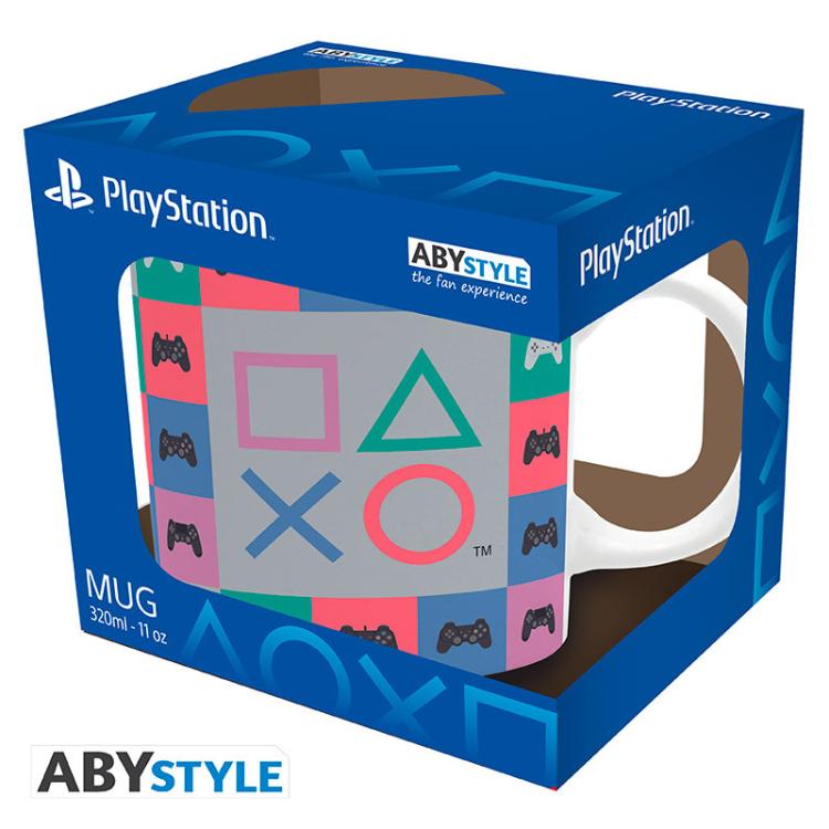 Abystyle - Tasse Controller Sony Playstation Logo Becher Sammlerstück 320ml