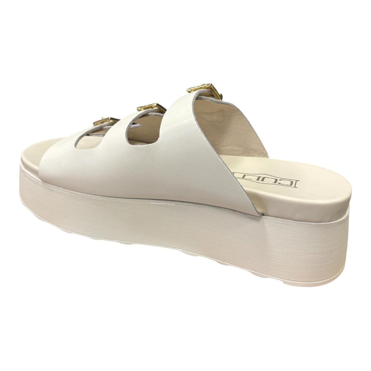 Cult Sandalo da donna con zeppa Janis 4739 CLW473901 off white