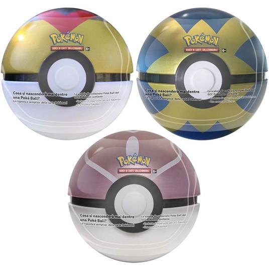 Pokemon Pokéball Dose Frühling 22 Tgc Velox Pokeball Gcc Kartenspiel Ita 1 Zufällig