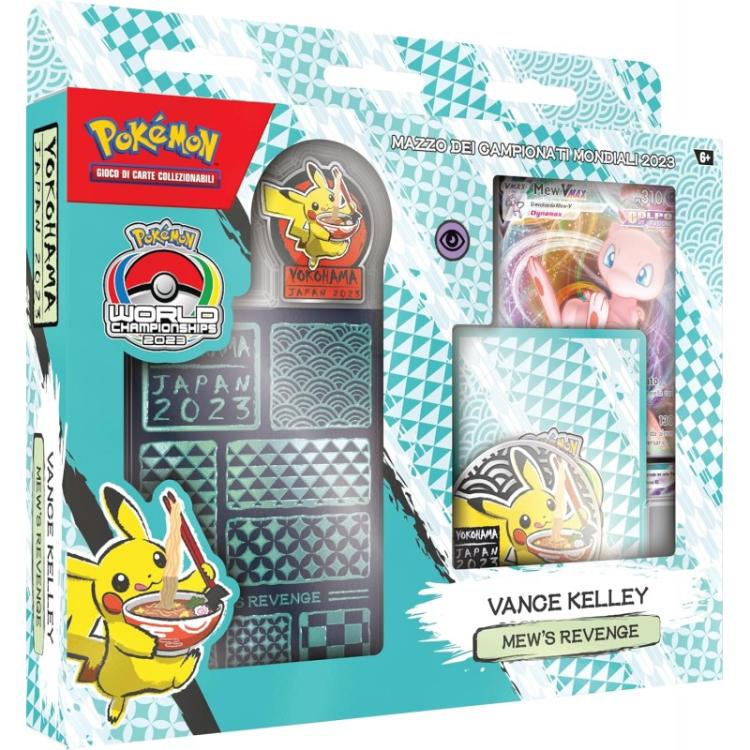 Pokémon Weltmeisterschaftsdeck 2023 (Vance Kelley) Mews Rache Ita