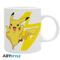 ABYSTYLE POKEMON MUG: "LOGO & PIKACHU" CERAMIC CUP WITH HANDLE 320 ML