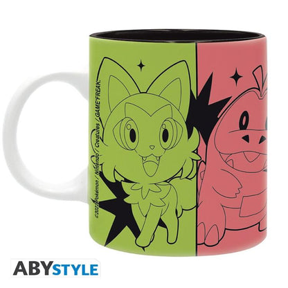 ABYSTYLE POKEMON TASSE: "SCARLET & VIOLET STARTERS" KERAMIK MIT HENKEL 320 ML
