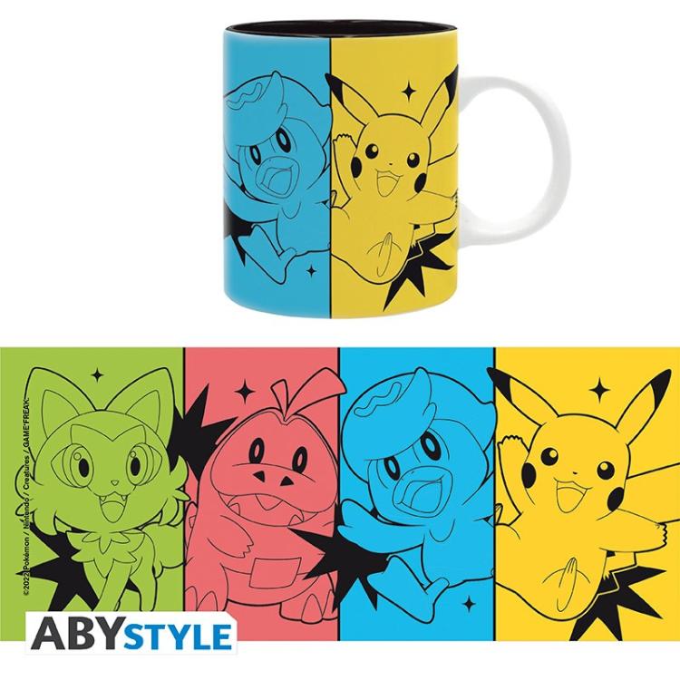 ABYSTYLE POKEMON TASSE: "SCARLET & VIOLET STARTERS" KERAMIK MIT HENKEL 320 ML