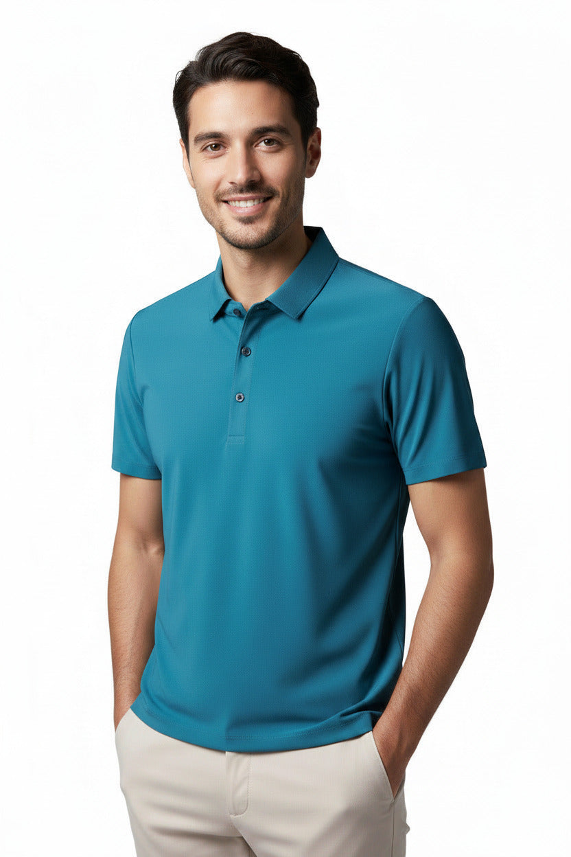 Polo estiva Uomo Leggera – Maglia Maniche Corte Casual Estiva