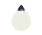 Polyform Pear Fender A4 White/Blue 710mm - Dia: 550mm