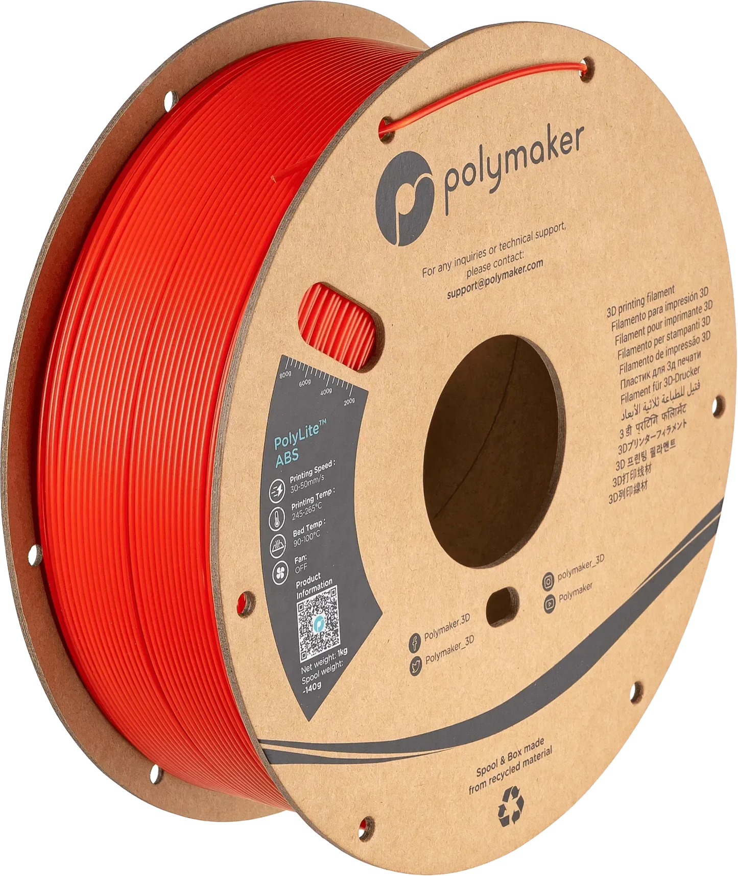 POLYMAKER POLYLITE ABS 1.75mm/1KG