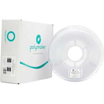 Filamento POLYMAKER POLYLITE PC TRANSPARENT 1.75MM