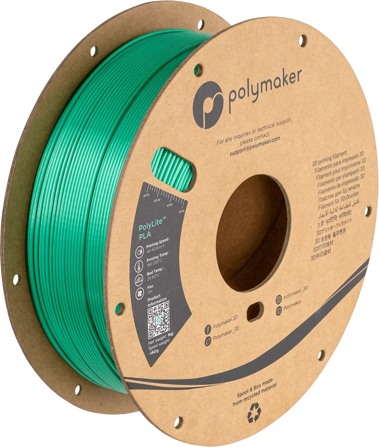 POLYMAKER POLYLITE PLA 1.75mm/1KG