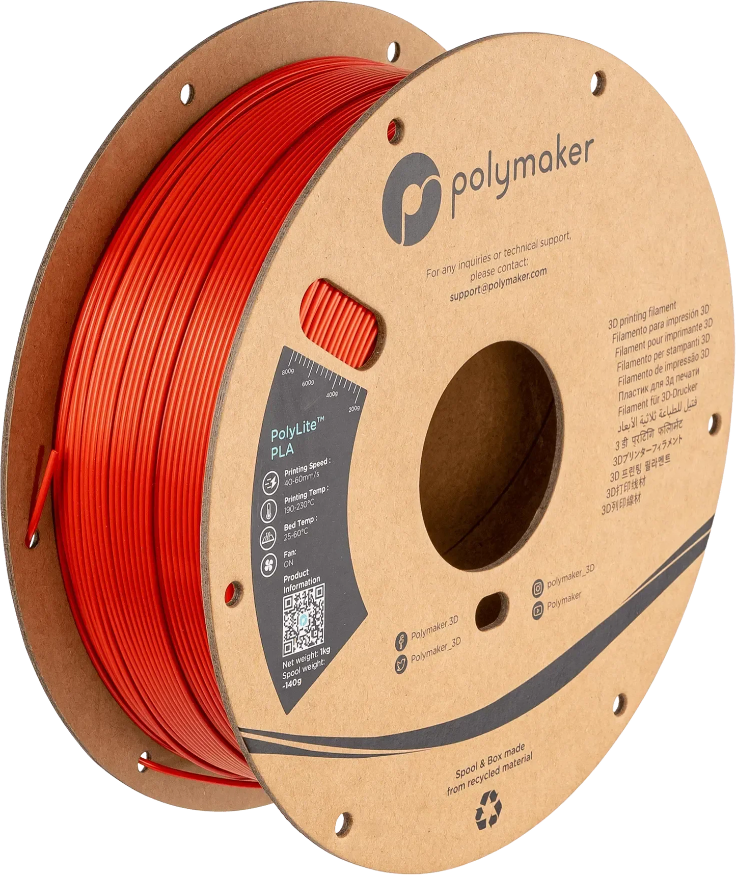 POLYMAKER POLYLITE PLA 1.75mm/1KG
