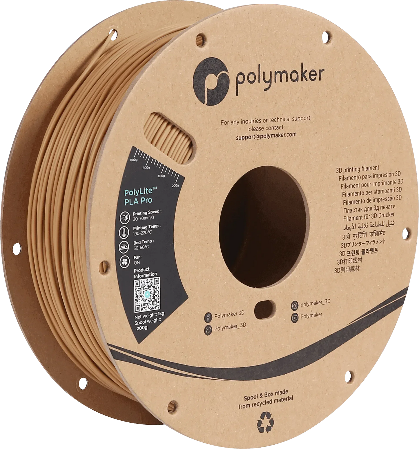 POLYMAKER POLYLITE PLA PRO - 1.75mm