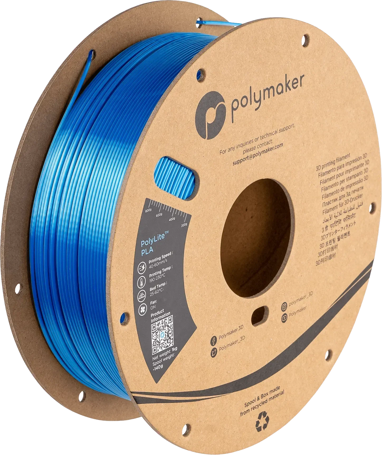 POLYMAKER POLYLITE SILK PLA DUAL COLOR 1.75mm/1KG