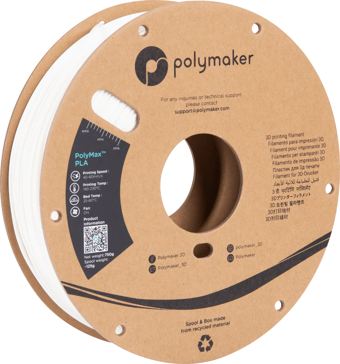 POLYMAKER POLYMAX TOUGH PLA 1.75mm
