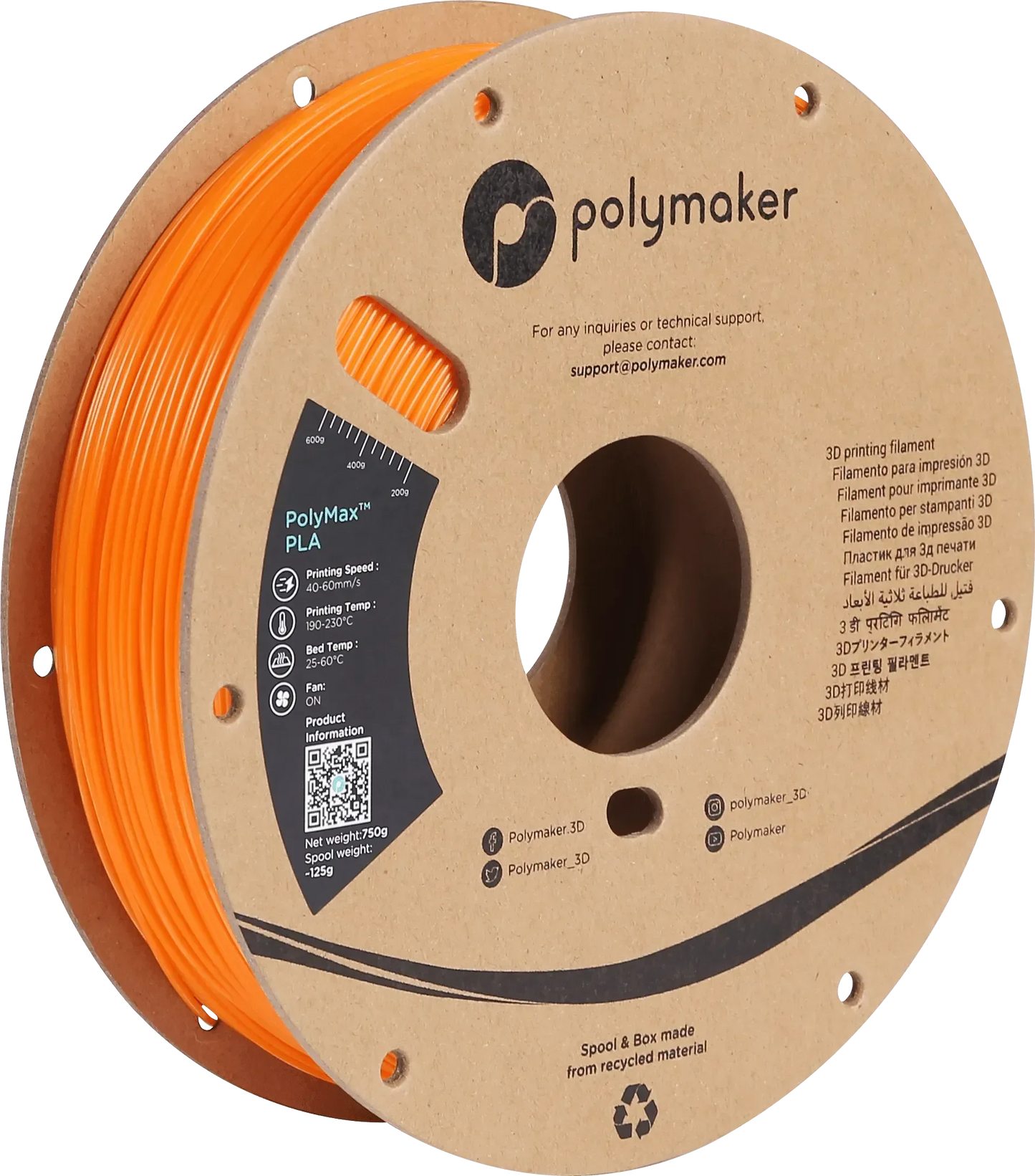POLYMAKER POLYMAX TOUGH PLA 1.75mm