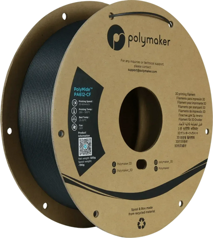 POLYMAKER POLYMIDE™ PA612-CF BLACK 1.75mm/500g