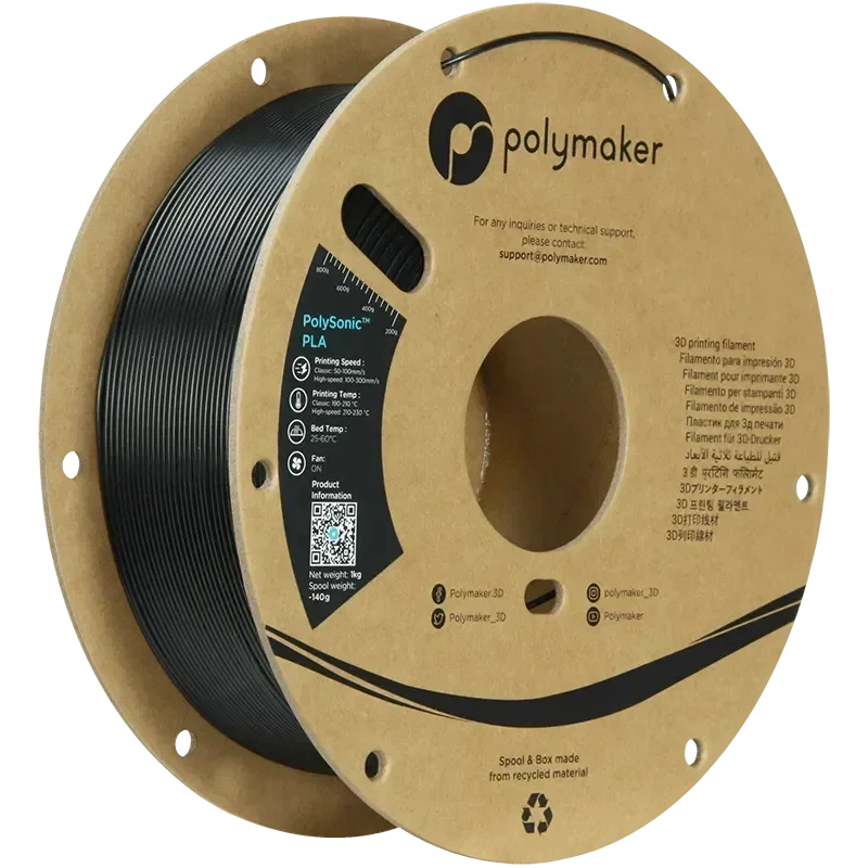 POLYMAKER POLYSONIC HIGH SPEED PLA 1.75mm/1KG