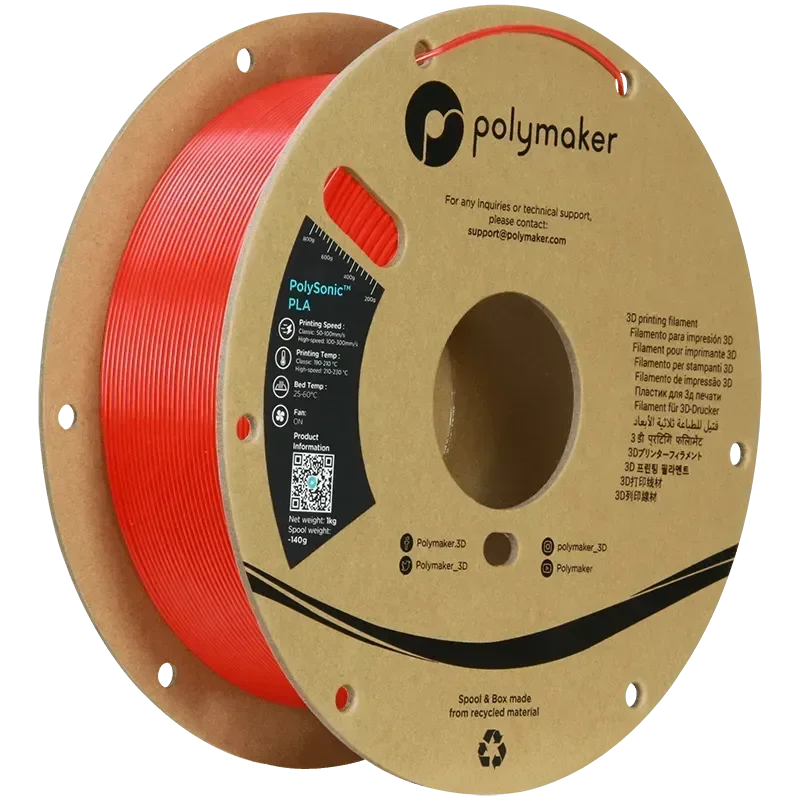 POLYMAKER POLYSONIC HIGH SPEED PLA 1.75mm/1KG