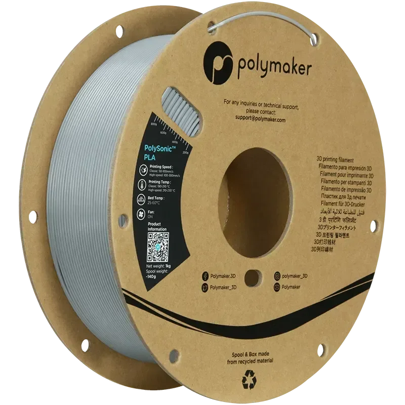 POLYMAKER POLYSONIC HIGH SPEED PLA 1.75mm/1KG