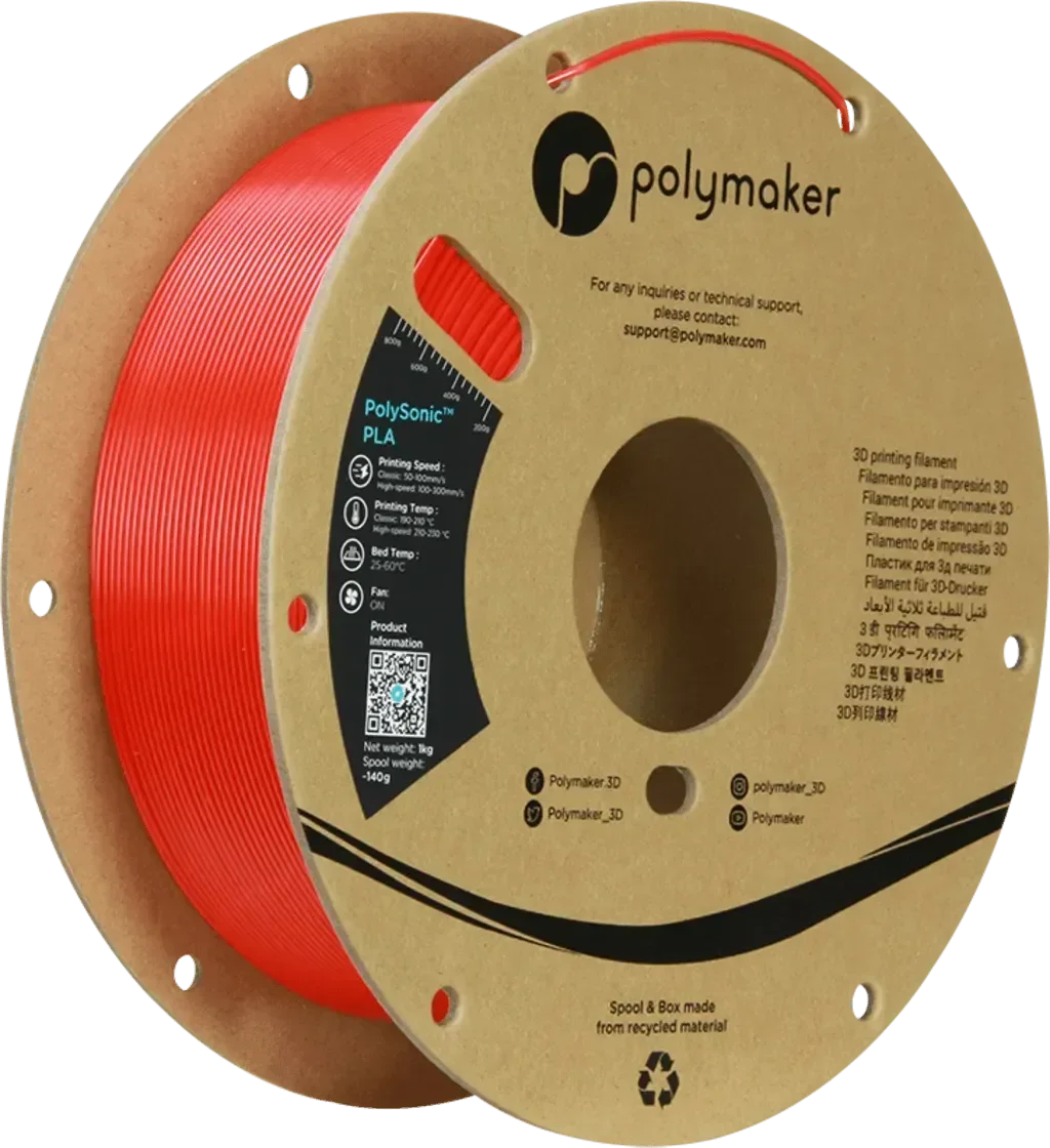 POLYMAKER POLYSONIC HIGH SPEED PLA PRO 1.75mm/1KG