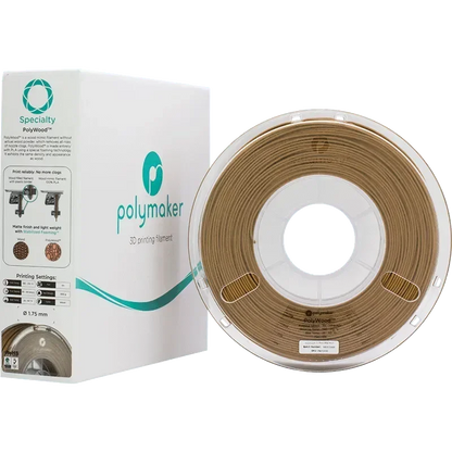 POLYMAKER POLYWOOD PLA 1.75mm/600g