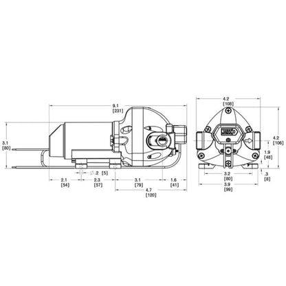Jabsco Hotshot 3 12v 50PSI