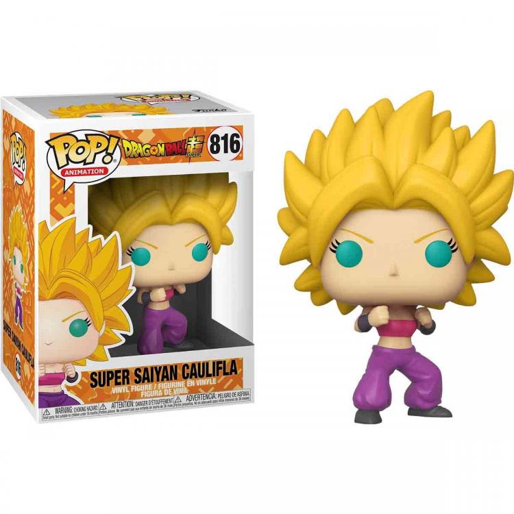 Funko Pop Dragon Ball Super 816 Super Saiyajin Caulifla Vinyl-Actionfigur