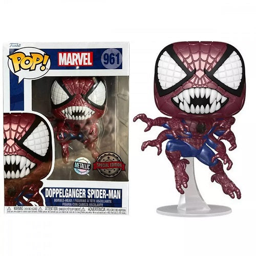 Funko Pop Spiderman Doppelganger Metallic Special Edition Exclusive Figur 2021