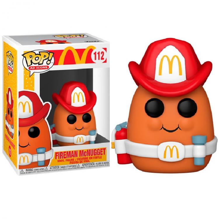 Funko Pop Ad Icons Mcdonald'S - Fireman Mcnugget 112 Vinyl Figure Da Collezione