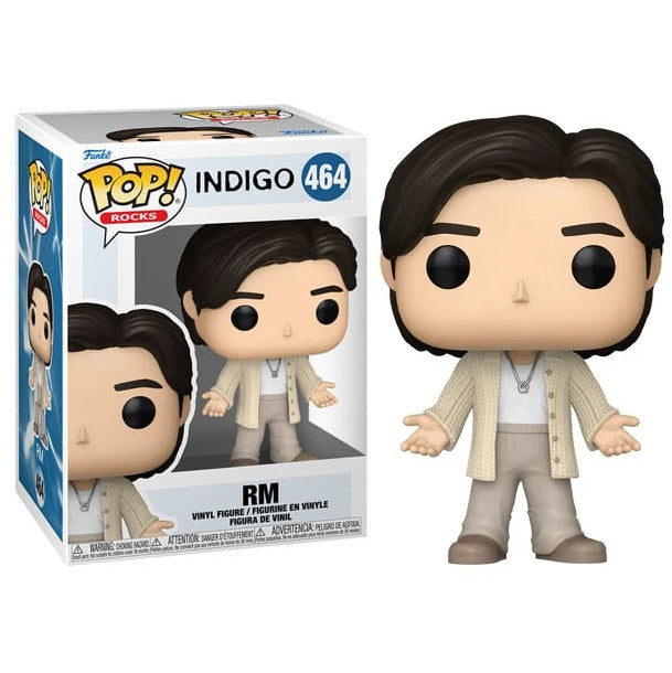 Funko Pop! BTS Rocks Indigo – (464) RM Vinylfigur K-Pop 9cm