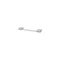 55 cm wall-mounted chrome towel rail, durable and elegant | Futura Series