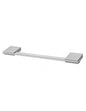 30 cm chrome towel rail, elegant and durable design for the bathroom - Futura Series