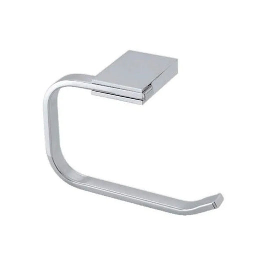 Porta rotolo in cromo, design elegante e funzionale per il bagno moderno - Serie Futura