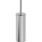 Elegant and durable free-standing toilet brush holder in chrome steel | Futura Series