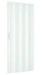 Folding Interior Door 82x210cm in Pastel White PVC