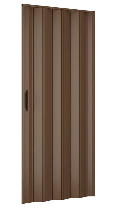Porta soffietto da Interno 82x210cm in pvc color noce