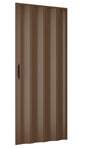 Walnut PVC Folding Door for Interiors 83x210cm
